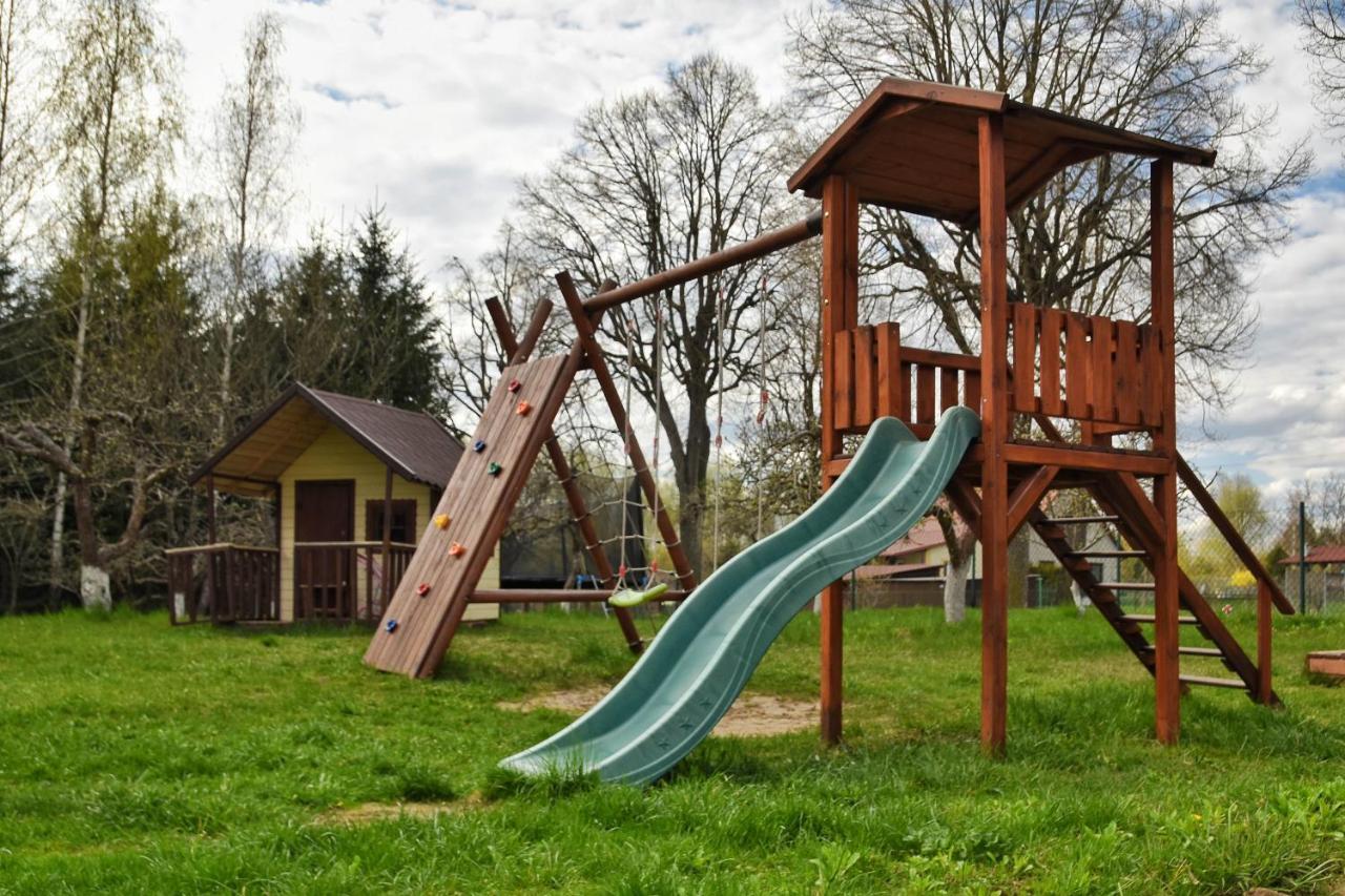 Gospodarstwo Agroturystyczne Z Basenem & Spa I Alpakami Ełk Exterior foto