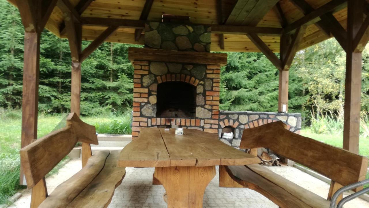 Gospodarstwo Agroturystyczne Z Basenem & Spa I Alpakami Ełk Exterior foto